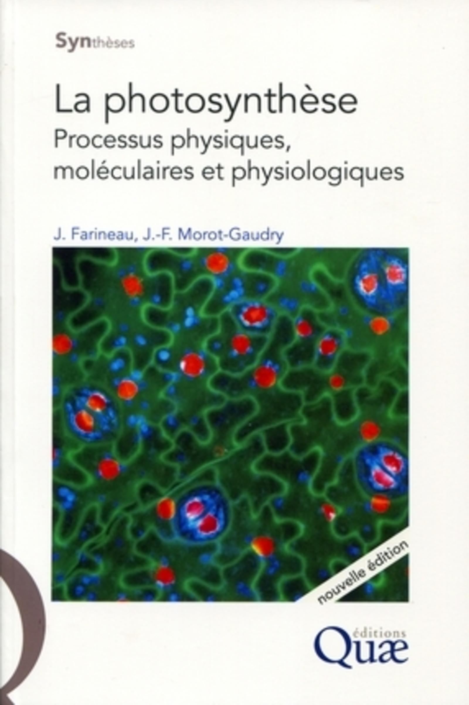 LA PHOTOSYNTHESE. PROCESSUS PHYSIQUES, MOLECULAIRES ET PHYSIOLOGIQUES