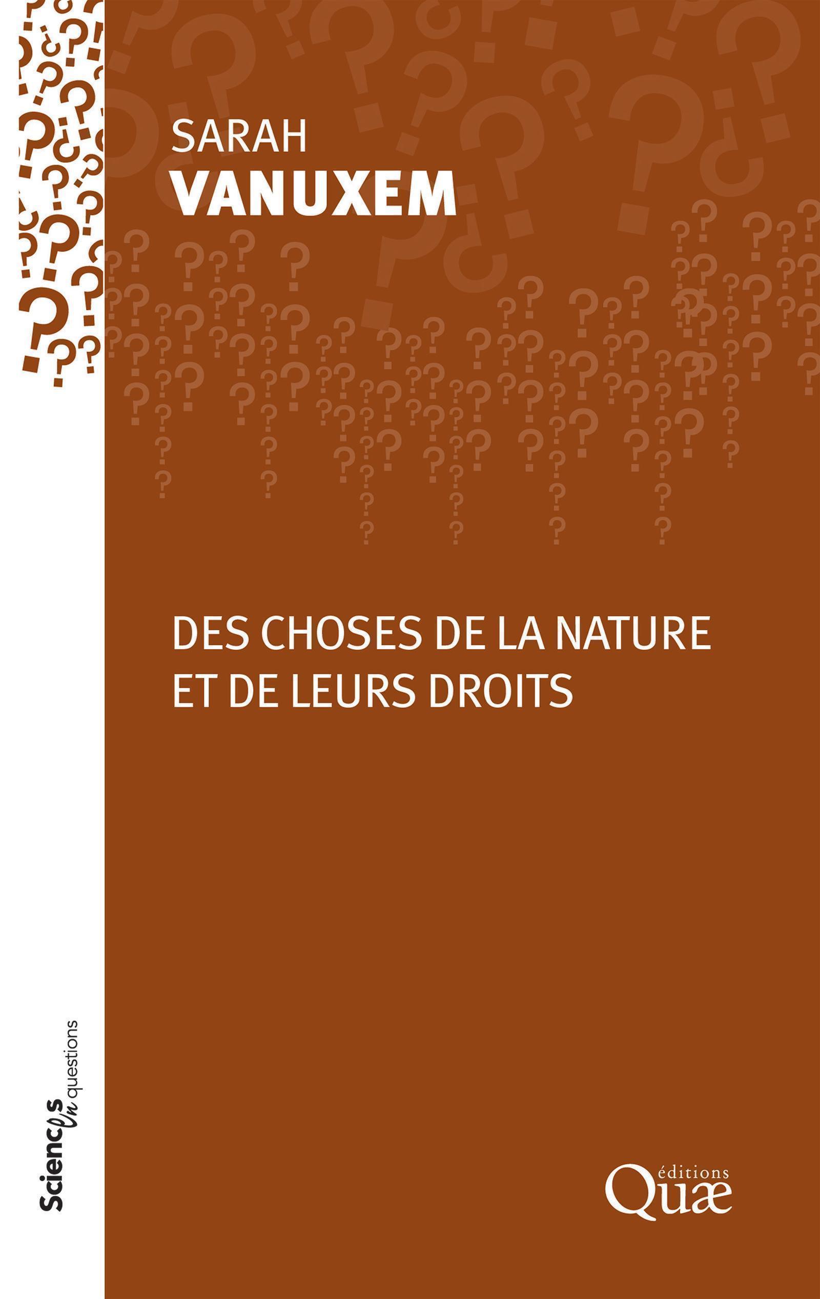 Des choses de la nature et de leurs droits