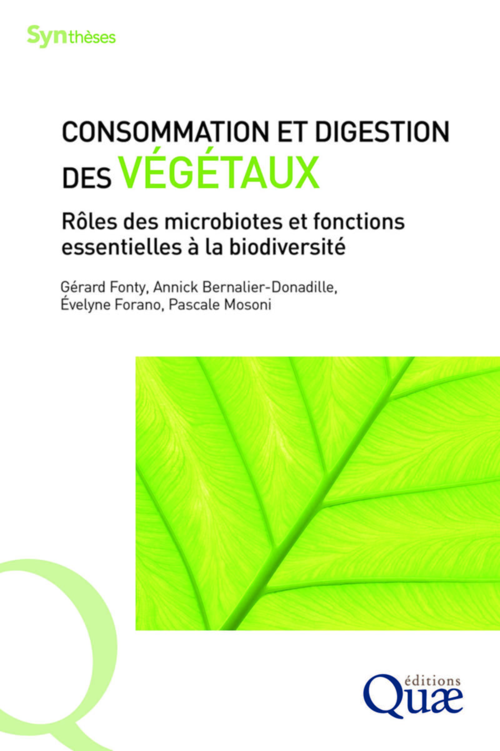 Consommation et digestion des végétaux