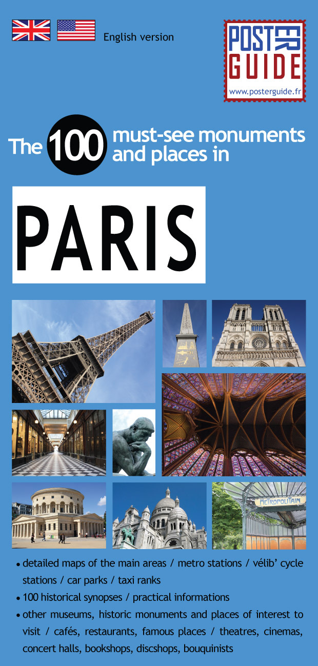PARIS POSTER GUIDE version anglaise
