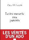 Lettre ouverte aux parents Les vérités d'un Ado