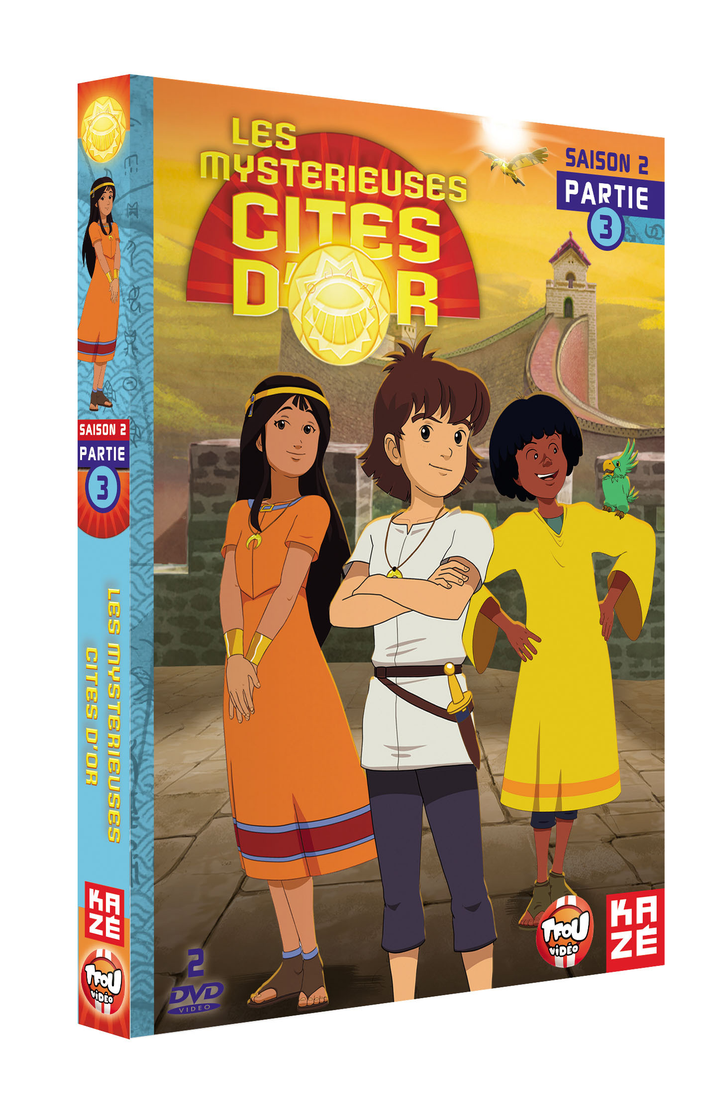 MYSTERIEUSES CITES D OR (LES) - SAISON 2 - PARTIE 3 SUR 4 - 2 DVD - EXCLU SITES