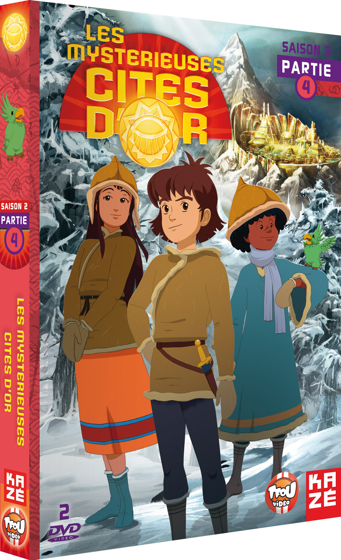 MYSTERIEUSES CITES D OR (LES) - SAISON 2 - PARTIE 4 SUR 4 - 2 DVD - EXCLU SITES