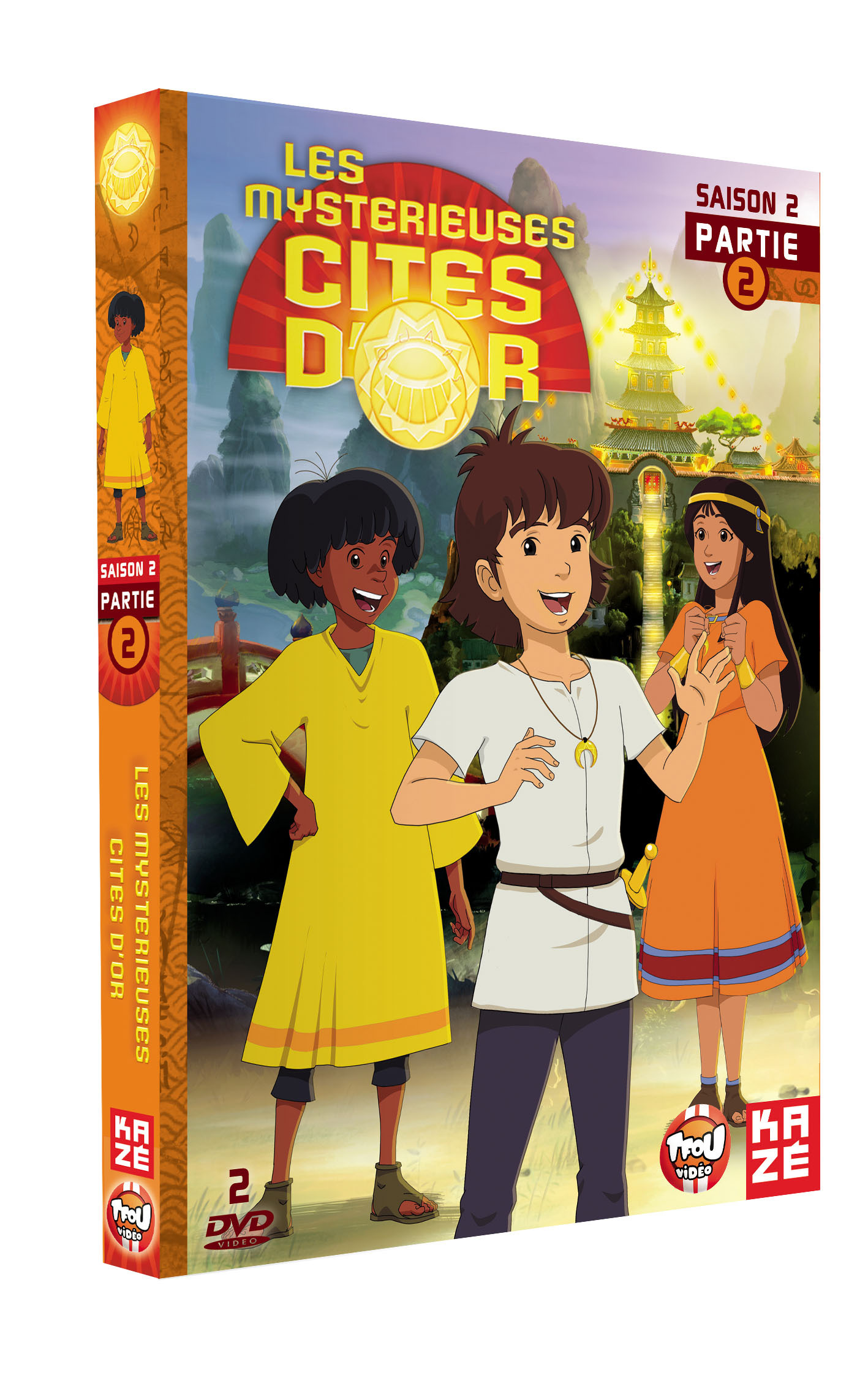 MYSTERIEUSES CITES D OR (LES) - SAISON 2 - PARTIE 2 SUR 4 - 2 DVD - EXCLU SITES