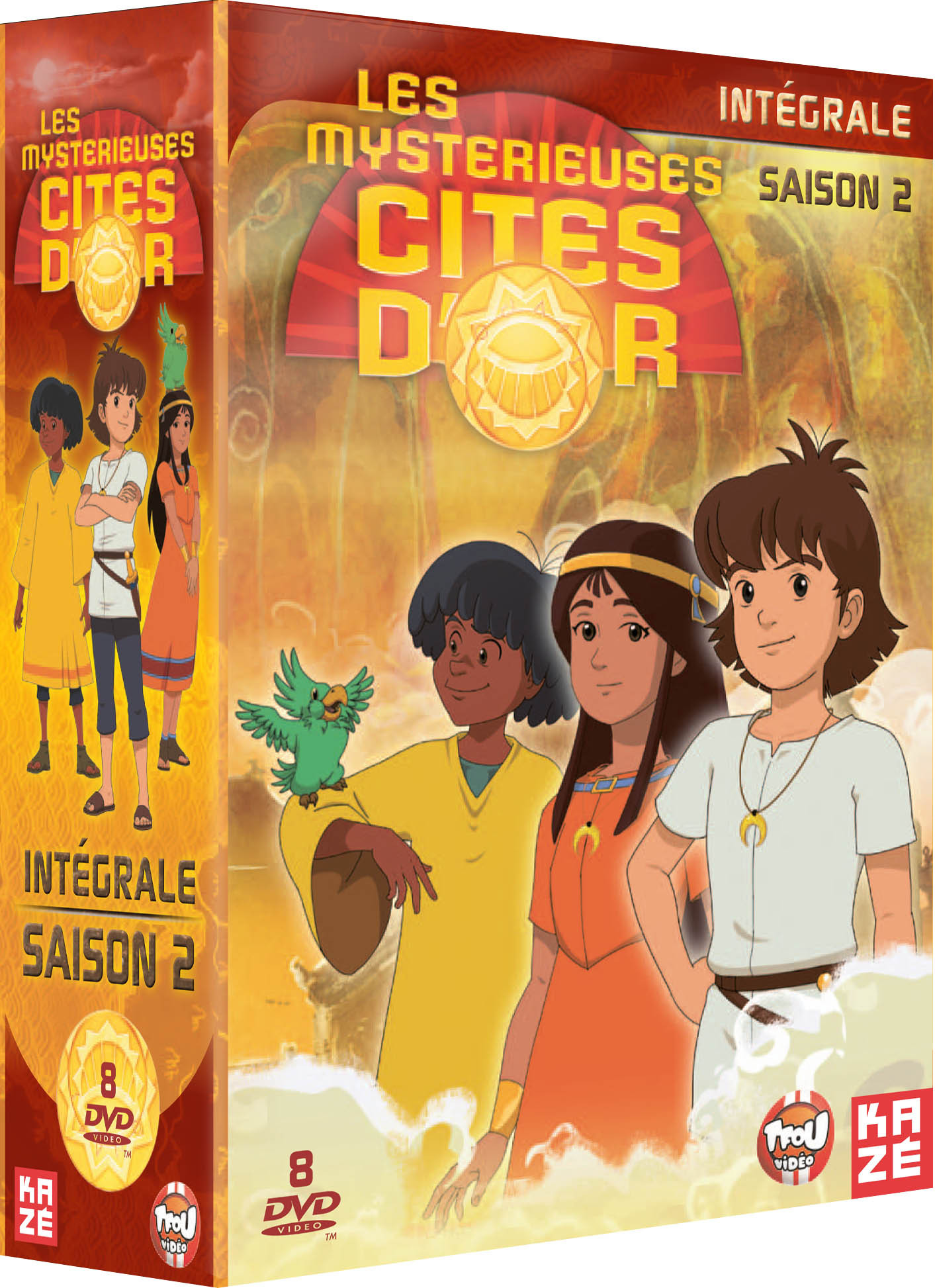 MYSTERIEUSES CITES D OR (LES) - SAISON 2 - 8 DVD - EXCLU SITES MANGA
