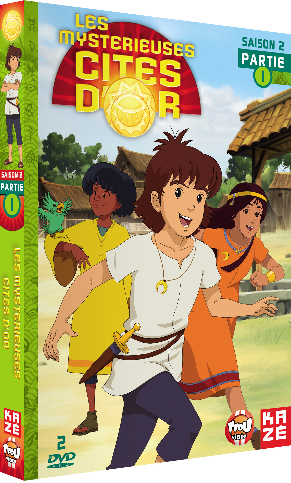 MYSTERIEUSES CITES D OR (LES) - SAISON 2 - PARTIE 1 SUR 4 - 2 DVD - EXCLU SITES