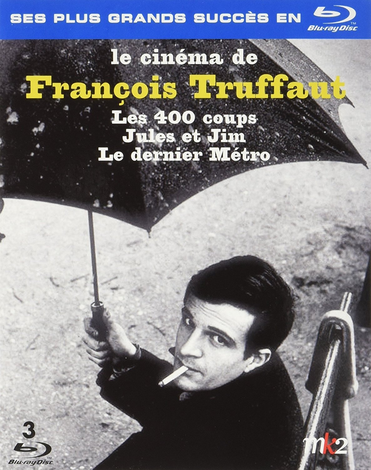 FRANCOIS TRUFFAUT - 3 BLU-RAY