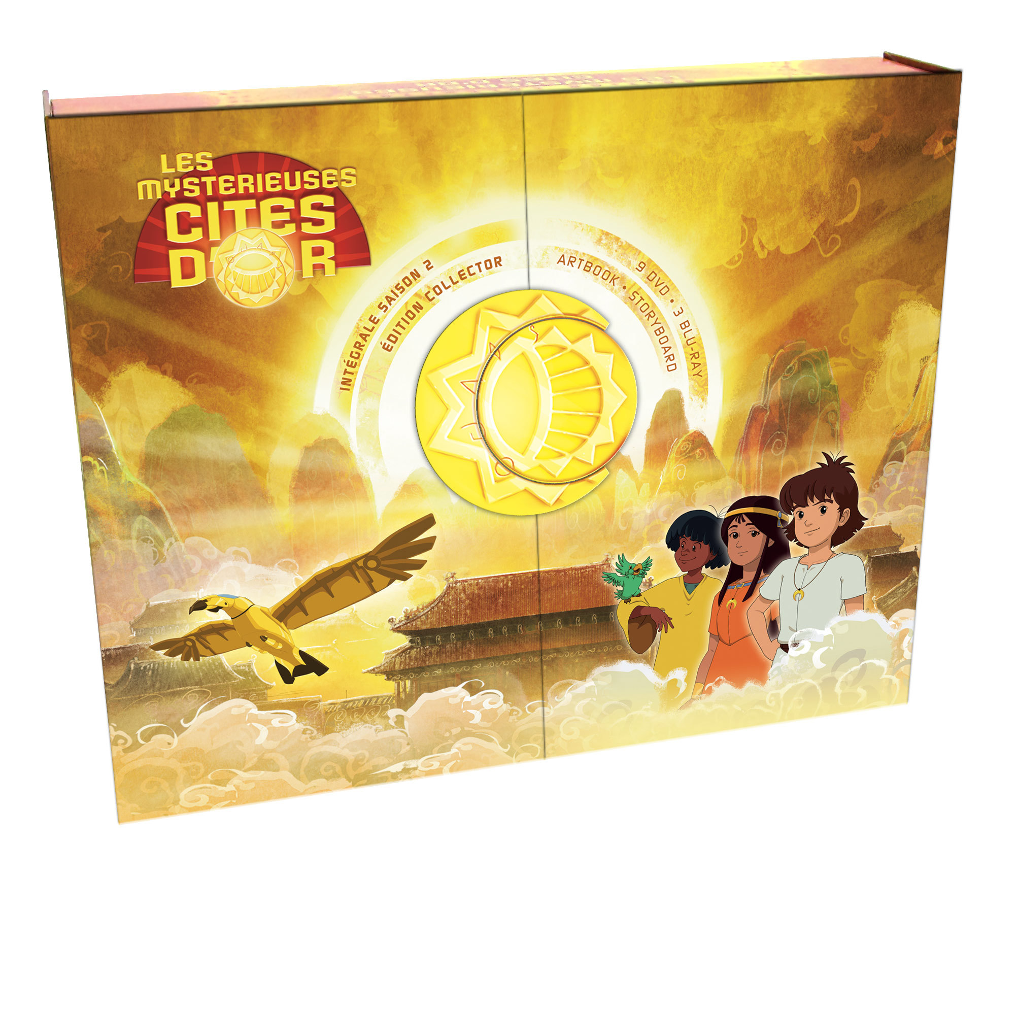 MYSTERIEUSES CITES D OR (LES) - SAISON 2 - COFFRET COLLECTOR 9 DVD + 3 BLU-RAY -