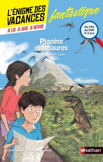 L'enigme des vacances du CE2 au CM1 Planète dinosaures