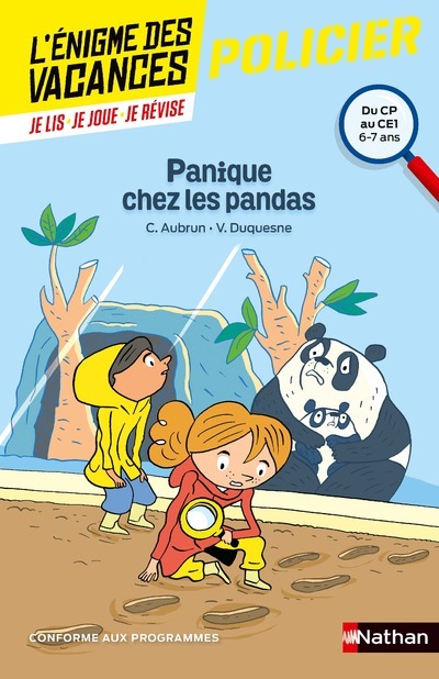 Enigmes des Vacances CP-CE1 Panique chez les pandas
