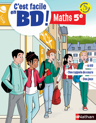 C'est facile en BD ! Maths 5ème