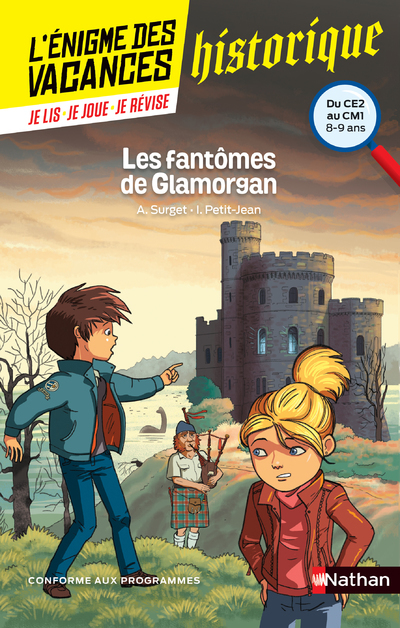 L'énigme des vacances du CE2 au CM1 Les fantômes de Glamorgan