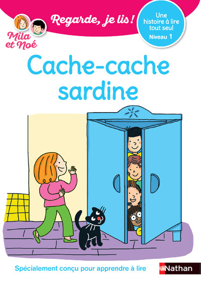Regarde je lis ! Une histoire à lire tout seul - Cache-cache sardine Niveau 1