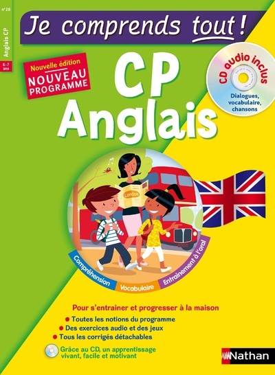 Je comprends tout ! Anglais CP + CD Audio inclus