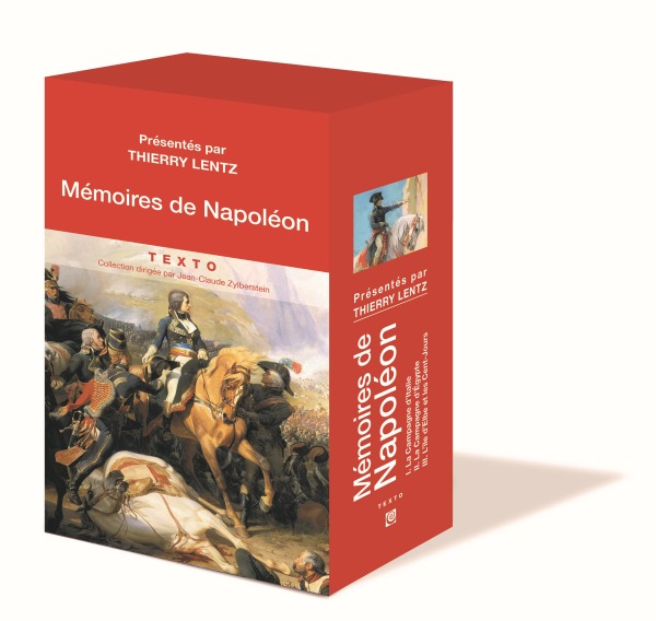 Mémoires de Napoléon coffret 3 vol