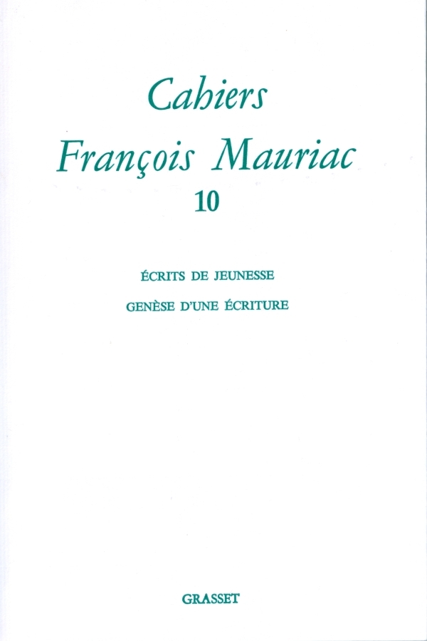Cahiers numéro 10