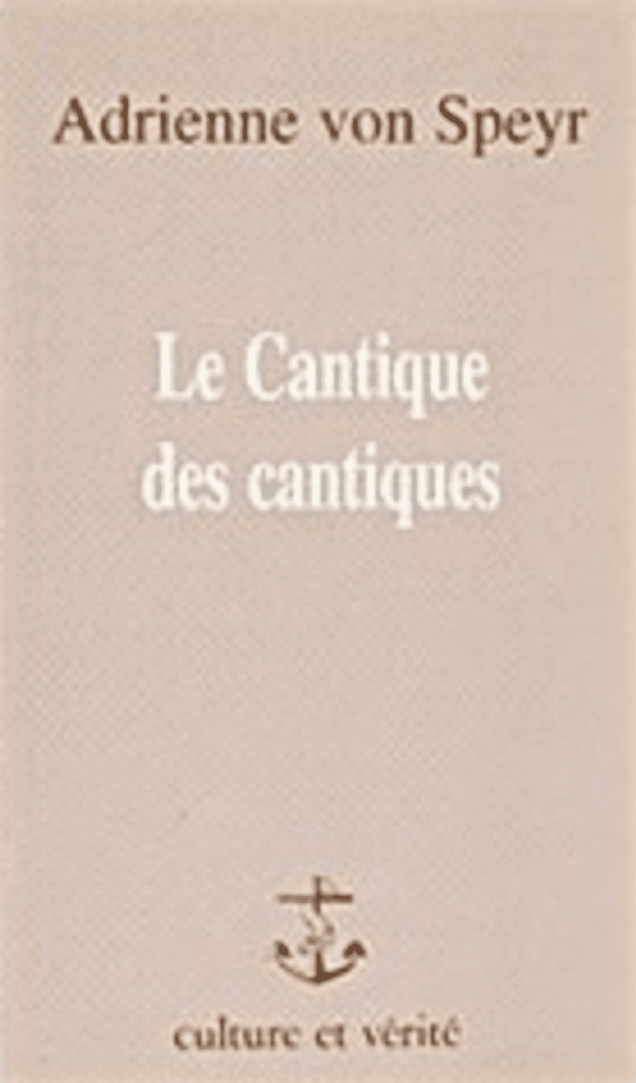 Le Cantique des Cantiques