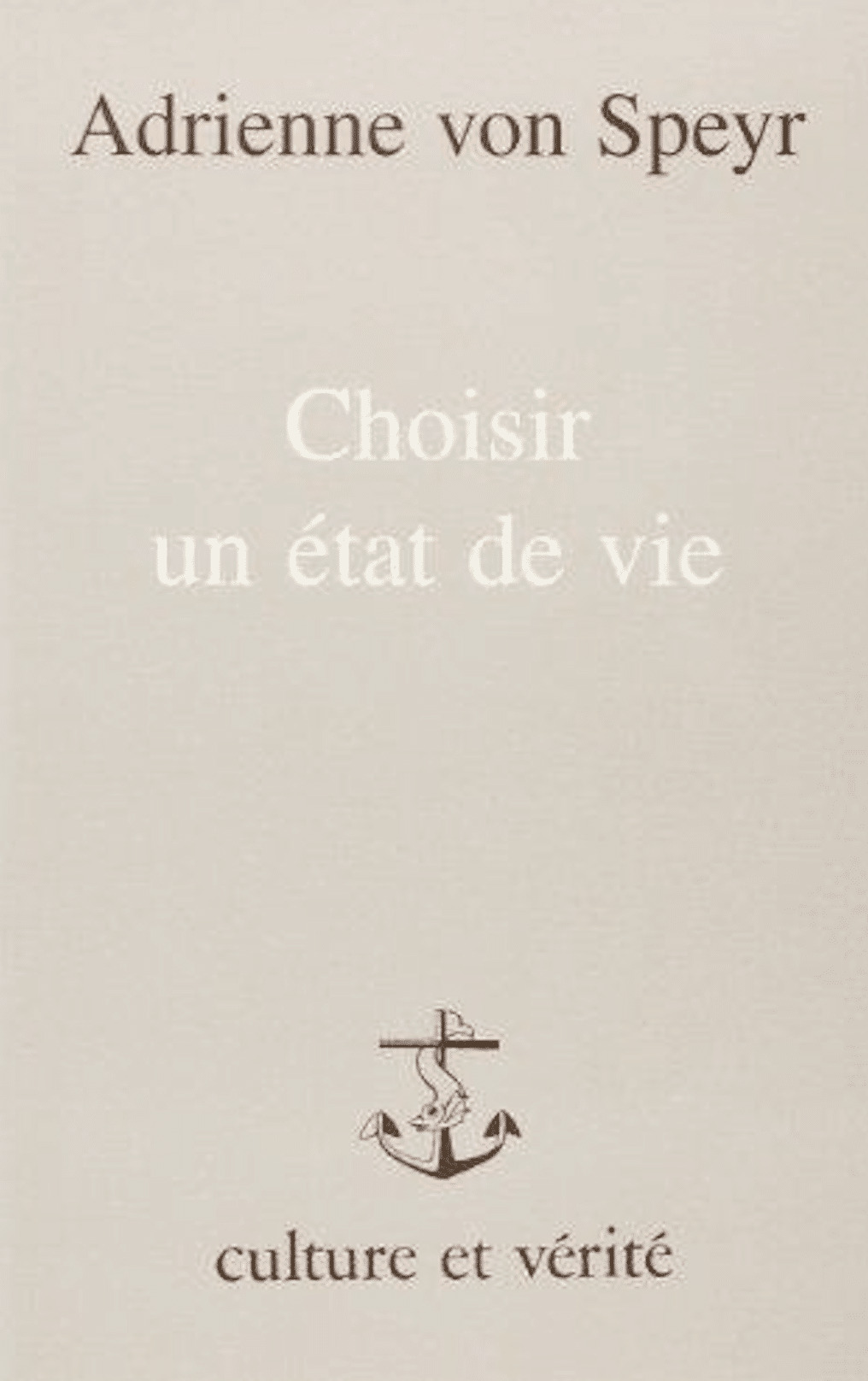 Choisir un état de vie