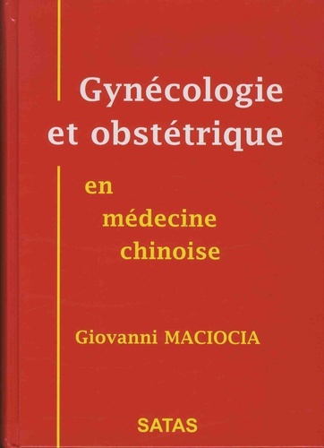 GYNECOLOGIE ET OBSTETRIQUE EN MED CHINOI
