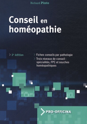 CONSEIL EN HOMEOPATHIE 2EME EDITION