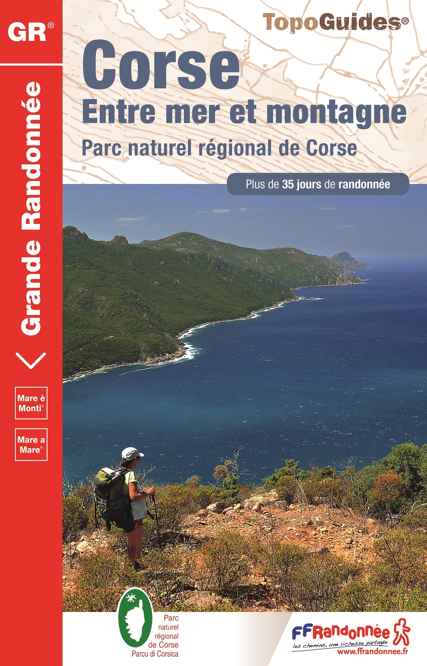 CORSE ENTRE MER ET MONTAGNE NED 2016 - 2A-2B - GR - 065