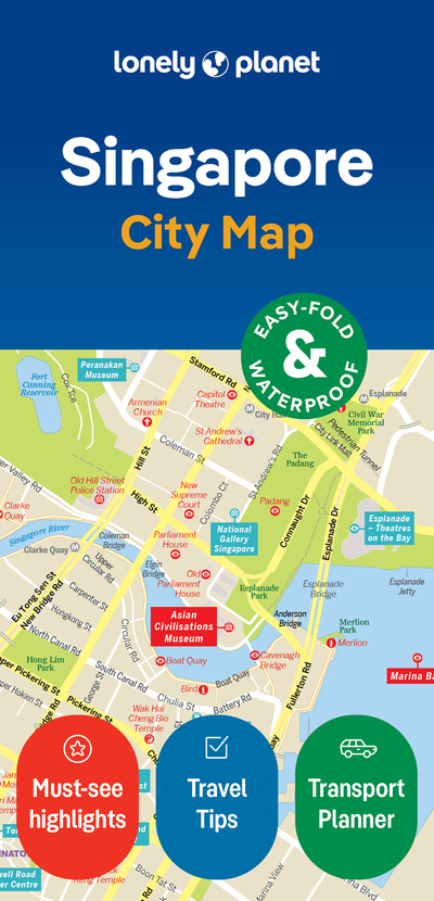 Singapore City Map 2ed -anglais-