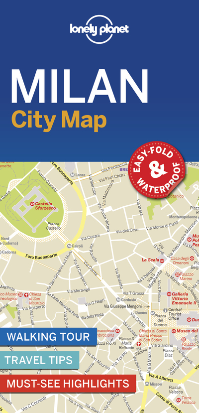 Milan City Map 1ed -anglais-