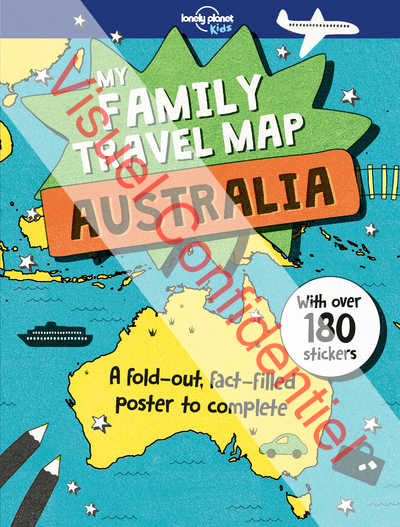 My Family Travel Map Australia 1ed -anglais-