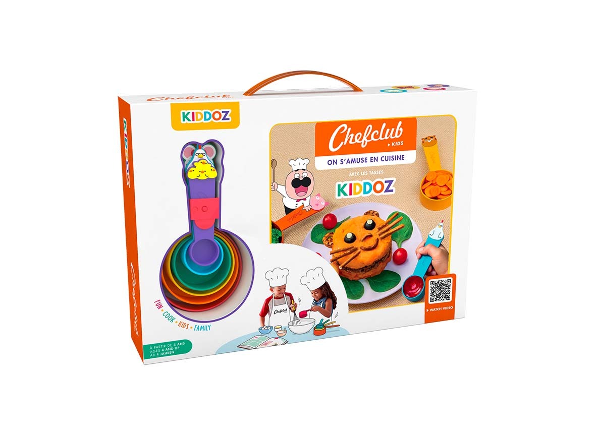 Coffret Chefclub Kids - On s'amuse en cuisine avec les tasses Chefclub