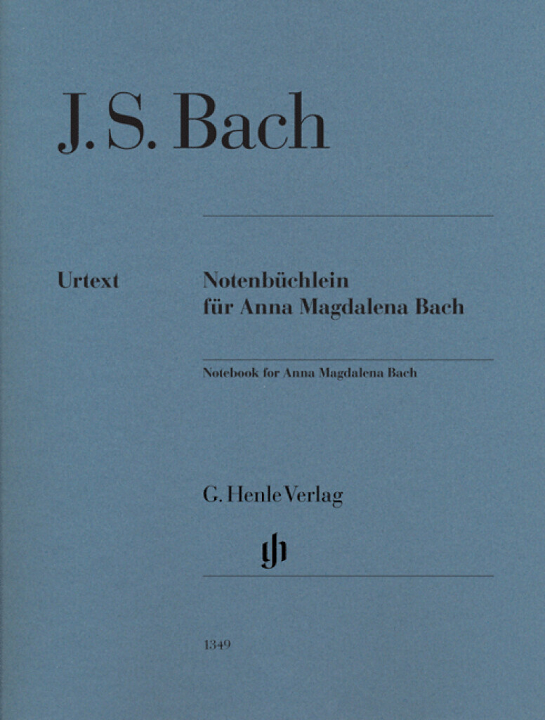 JEAN SEBASTIEN BACH : PETIT LIVRE POUR ANNA MAGDALENA BACH - SANS INDICATIONS DE DOIGTES - PIANO