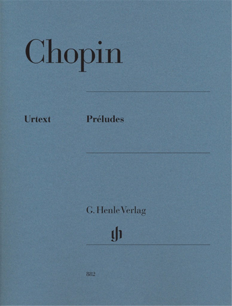 FREDERIC CHOPIN : PRELUDES  - PIANO