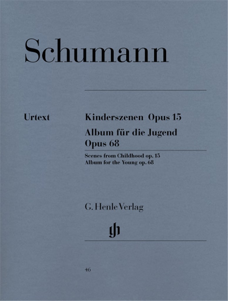 ROBERT SCHUMANN : SCENES D'ENFANTS OP. 15 ET ALBUM POUR LA JEUNESSE OP. 68