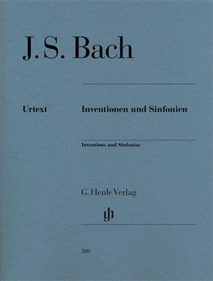 JOHANN SEBASTIAN BACH :  INVENTIONS AND SINFONIAS - INVENTIONS ET SINFONIES
