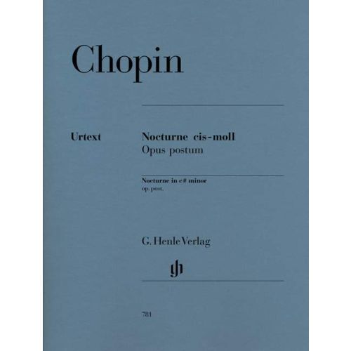 FREDERIC CHOPIN : NOCTURNE CIS-MOLL - OP. POST. (DO DIEZE MINEUR) - PIANO