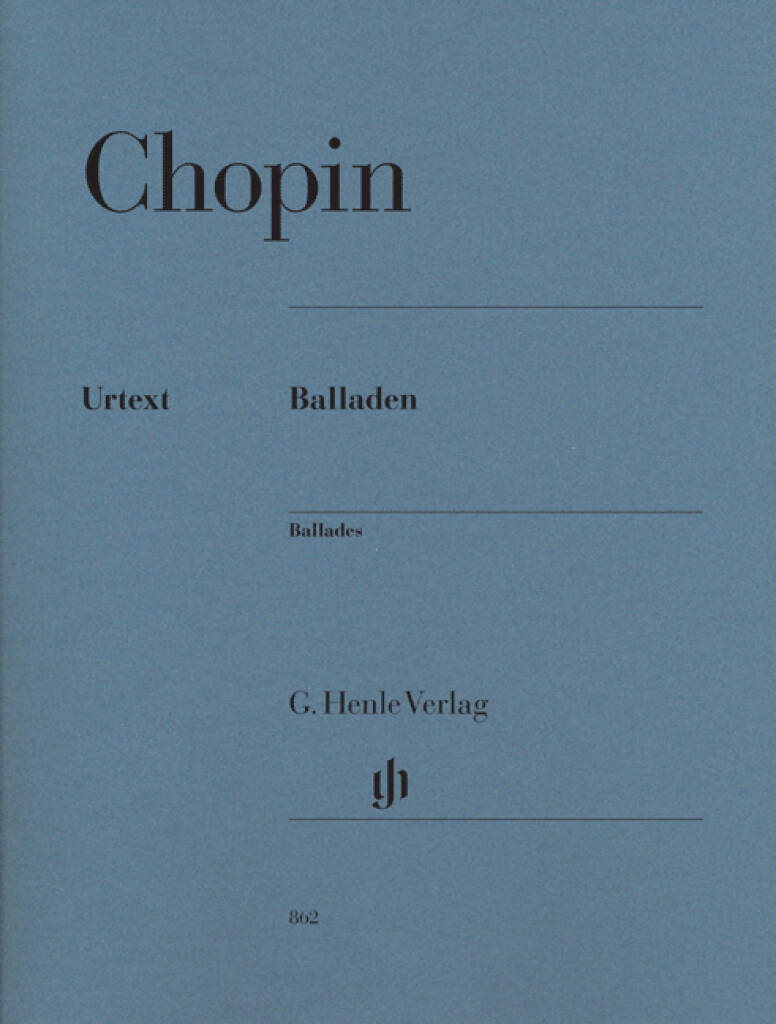 FREDERIC CHOPIN : BALLADES - PIANO