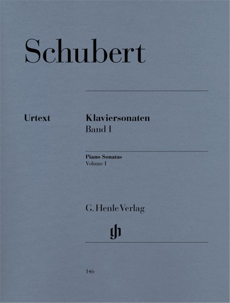 FRANZ SCHUBERT : PIANO SONATAS BOOK 1 SONATES POUR PIANO, VOLUME 1