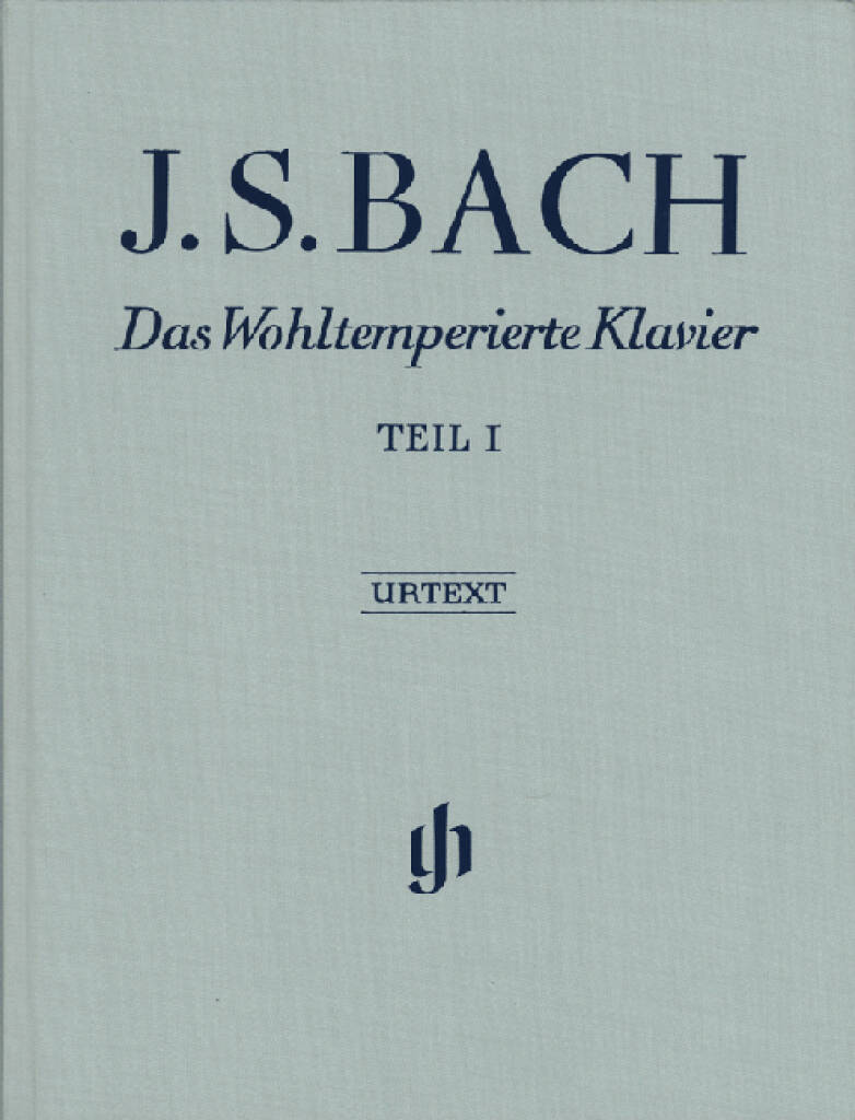 JEAN SEBASTIEN BACH : LE CLAVIER BIEN TEMPERE VOL. 1 - AVEC DOIGTES - BWV 846-869 - COUVERTURE LIN