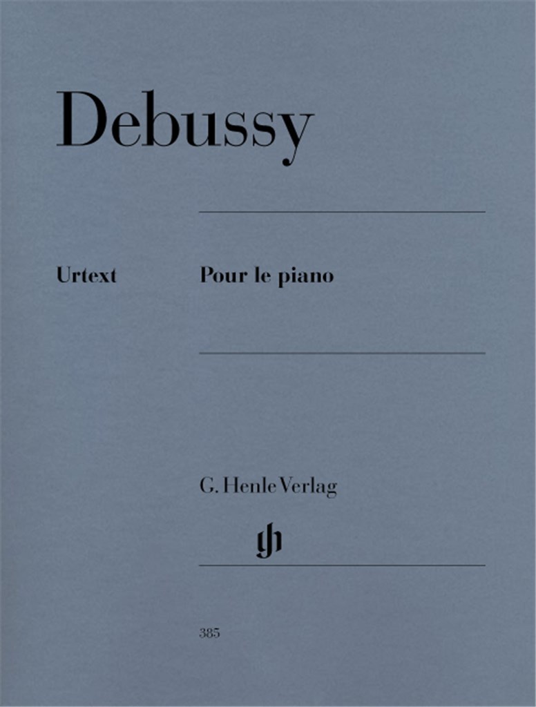 CLAUDE DEBUSSY : POUR LE PIANO