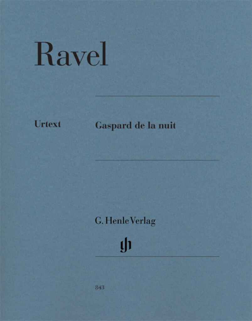 MAURICE RAVEL : GASPARD DE LA NUIT - PIANO