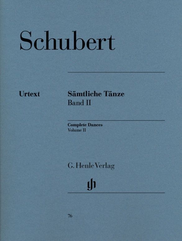 FRANZ SCHUBERT : EDITION INTEGRALE DES DANSES VOL. 2 - AVEC DOIGTES - PIANO