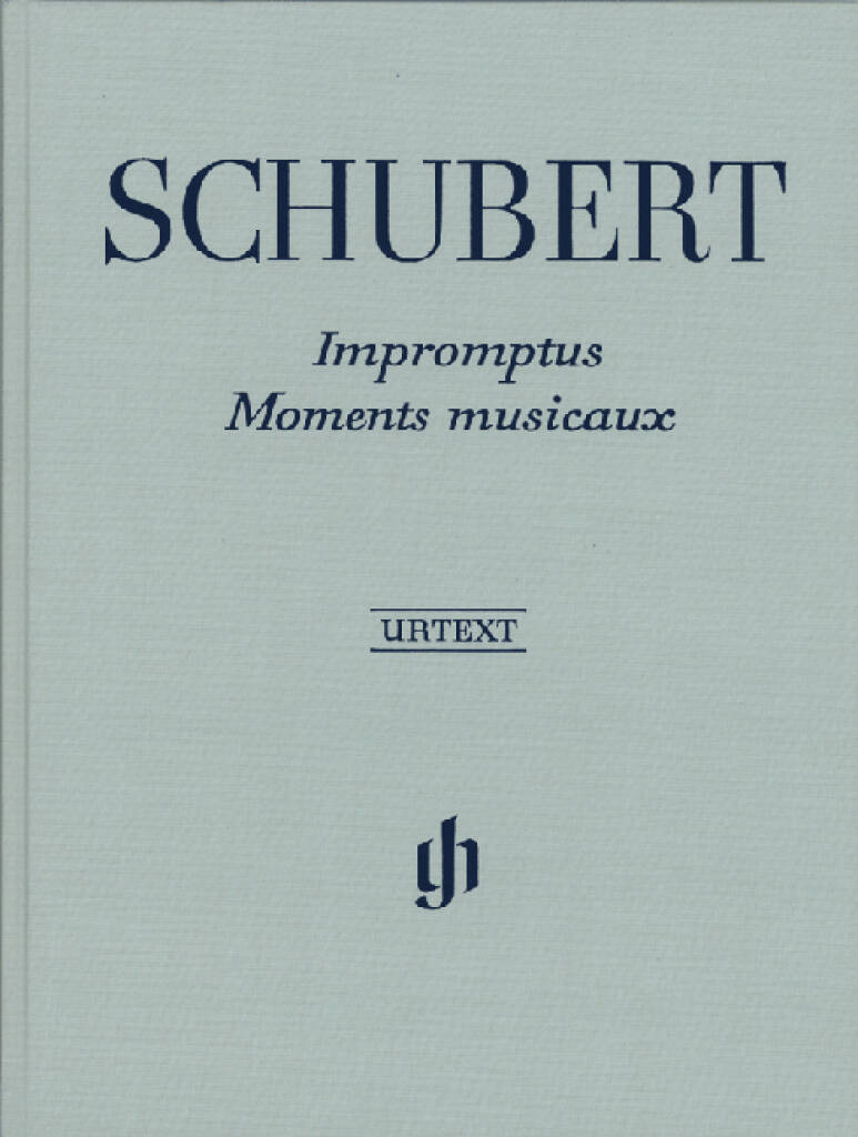 FRANZ SCHUBERT : IMPROMPTUS ET MOMENTS MUSICAUX - RELIURE LIN