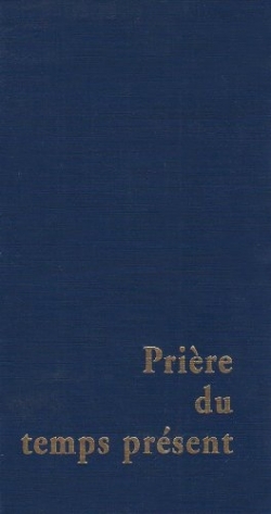 Prière du temps présent (bleu)