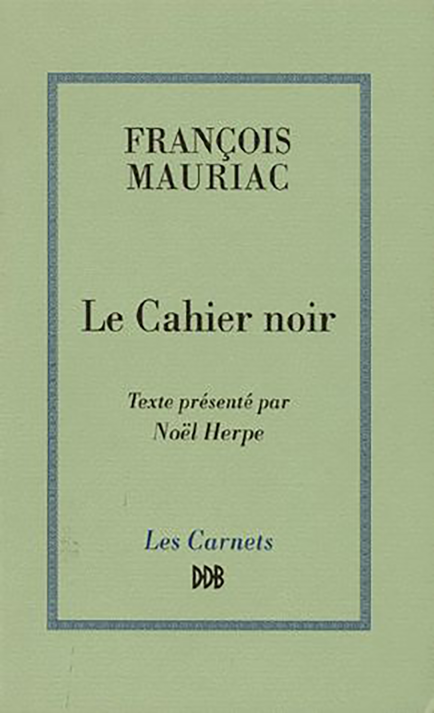 Le cahier noir