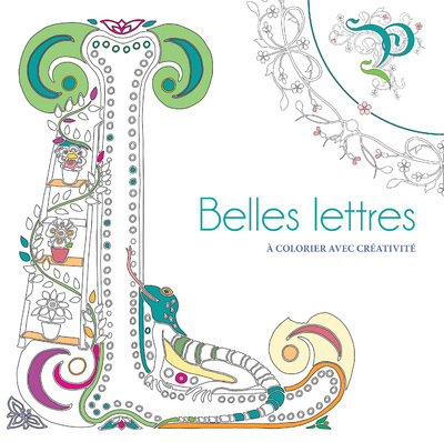 Belles lettres à colorier avec créativité