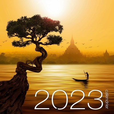 Calendrier mural 2023 Mindfulness