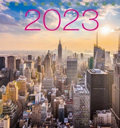 Calendrier de table 2023 New York