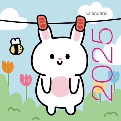 Calendrier mural 2025 Kawaii