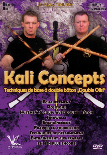 KALI CONCEPTS TECHNIQUES DE BASE A DOUBLE BATON - DOUBLE OLISI