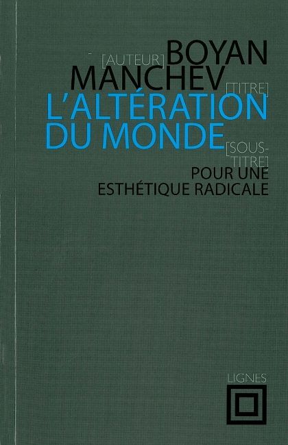 L' Altération du monde