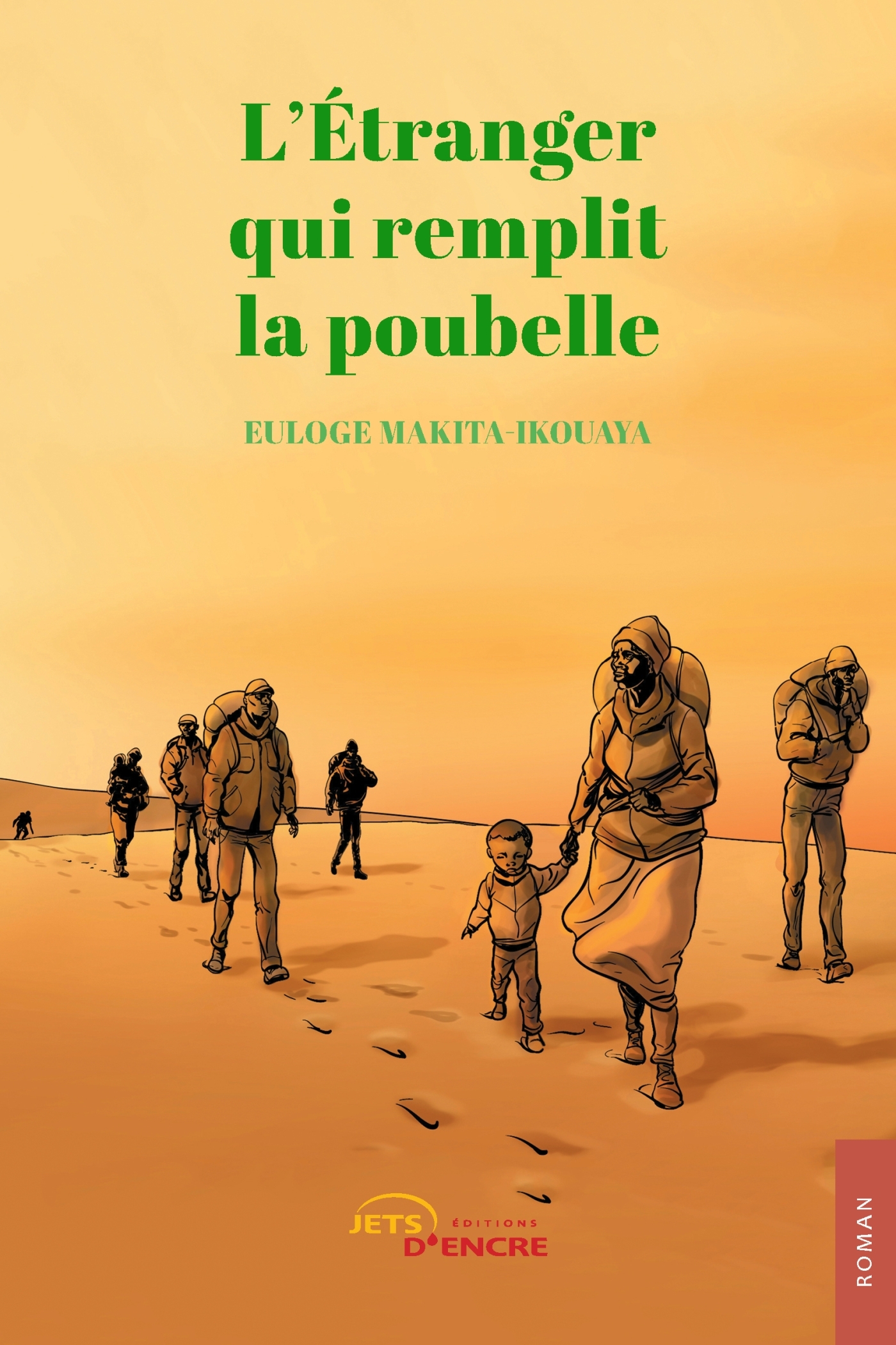 L'étranger qui remplit la poubelle